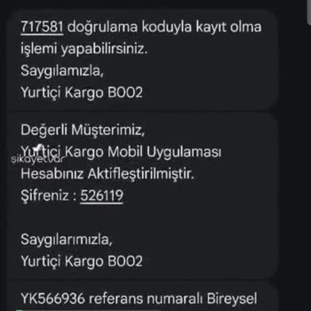 Yurtiçi Kargo Aslım Şubesi Teslimat Problemi