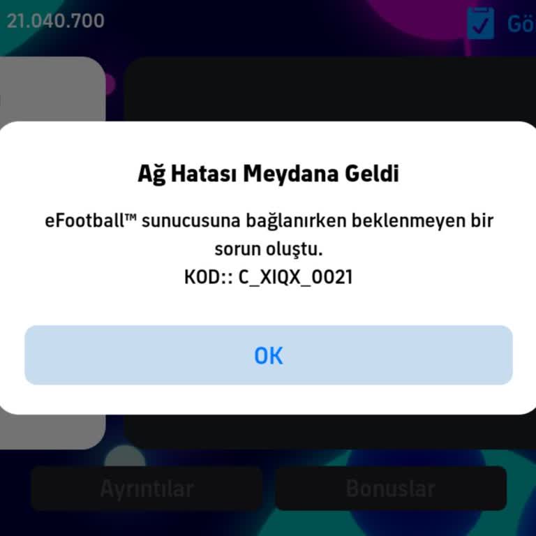 Samsung A53 Modelinde Efootball Oynarken Sürekli Ağ Hatası
