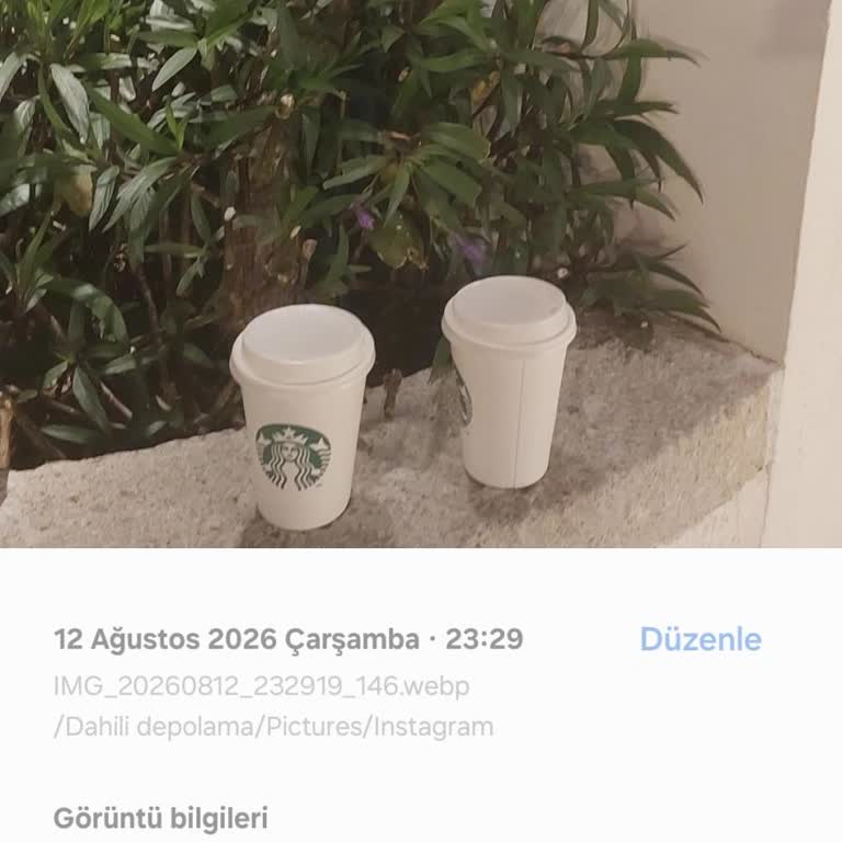 İzmir Çeşme Marina Starbucks Şubesinde Soğuk Kahve Ve 635 TL Ücret İadesi Talebi