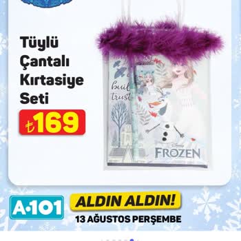 A101 Mustafakemalpaşa Şubesinde Disney Frozen Ürünlerinin Satışa Sunulmaması Ve Çalışan Tutumundaki İlgisizlik