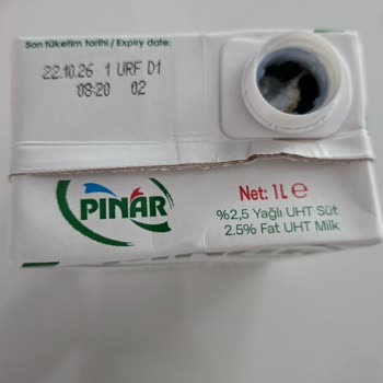 Pınar’ın Son Kullanma Tarihli UHT Sütü Bozulmuş