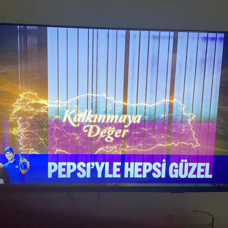 Garanti Sonrası TV Ekranında Dikey Çizgiler Ve Müşteri Hizmetlerinden Cevapsızlık
