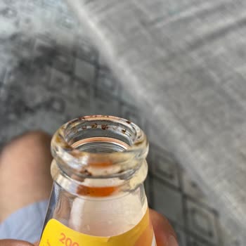 Avşar Maden Suyu Paslı Kapaklı Soda Şişelerinde Sağlık Riski