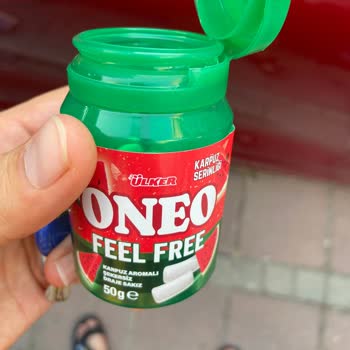 Ülker Oneo Feel Free Karpuz Aromalı Şekersiz Draje Sakızda Küf Görüntüsü