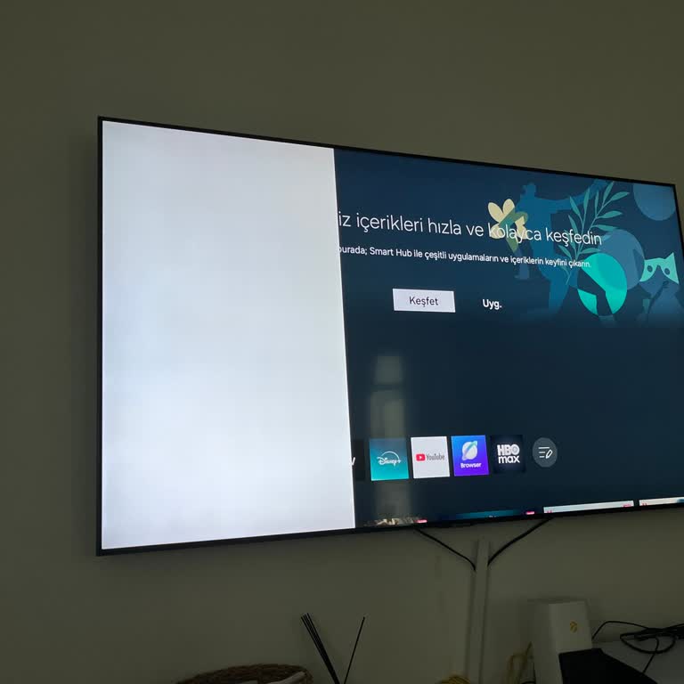 Samsung Televizyonda Tekrarlayan Panel Arızası Ve Duman Çıkması Güvenlik Tehlikesi