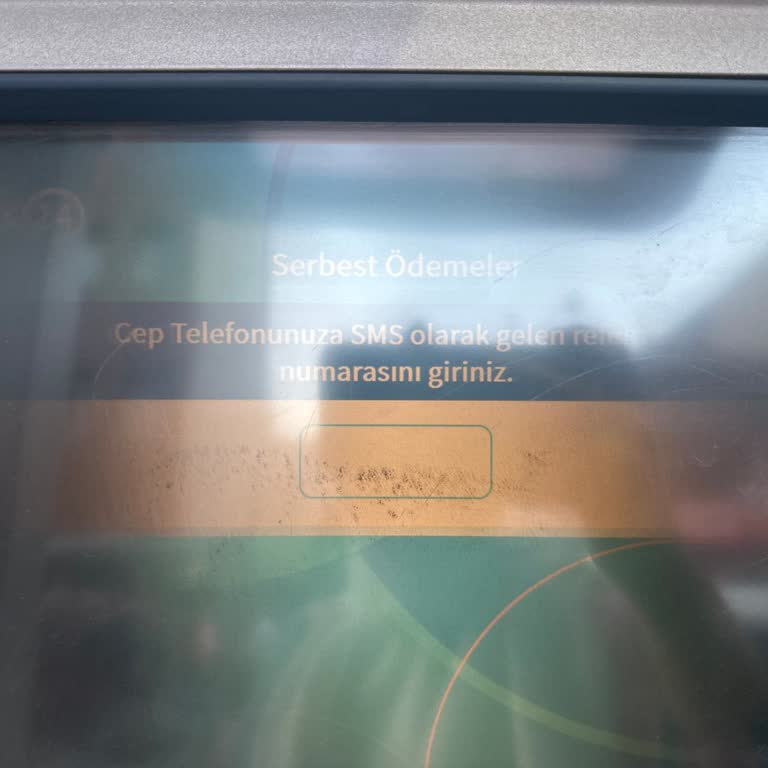 Doğum Yardımı ATM Çekiminde SMS Sorunu