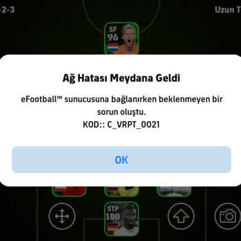 Efootball Oyununda Sürekli Ağ Hatası Maç Ve Taktik Ekranlarını Engelliyor