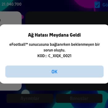 Efootball Oyununda Sürekli Ağ Hatası Maç Ve Taktik Ekranlarını Engelliyor