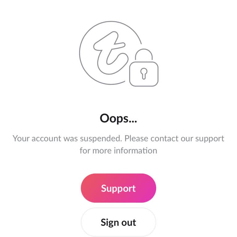 Requesting Tango To Unban My Face ID And Bank Account