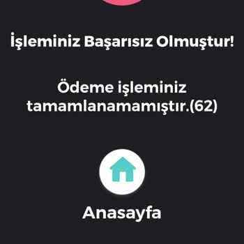 Online Yükleme Başarısız, 3D Secure Ödeme Sorunu