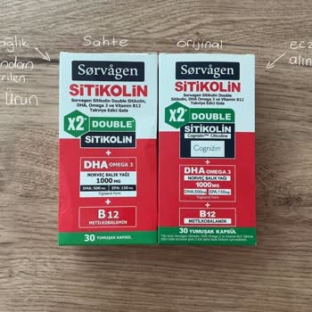 Trendyol Sahte Sorvagen Sitikolin Ürünü Satışı Ve Sağlık Riski Nedeniyle İade Talebi
