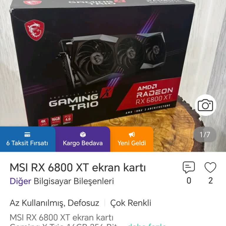 Dolap'ta Gerçekçi Olmayan Fiyatlı GPU Satıcısı Ve IBAN Ödeme Zorlaması