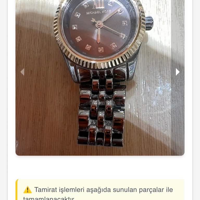 Michael Kors MK4844 Watch Purchased via Beymen Spends Months in Repair