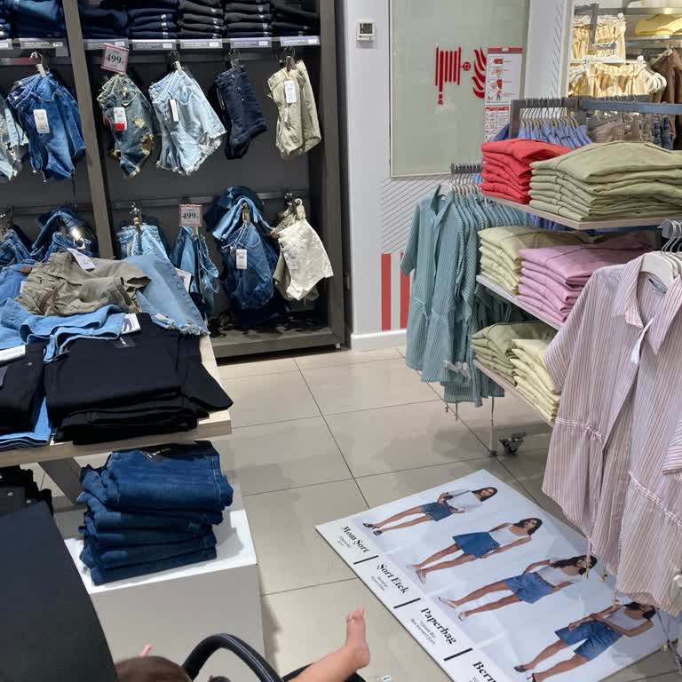 İzmir Hilltown AVM'deki LCW Mağazasındaki Düşen Reklam Plakası Çocuğu Tehlikeye Attı