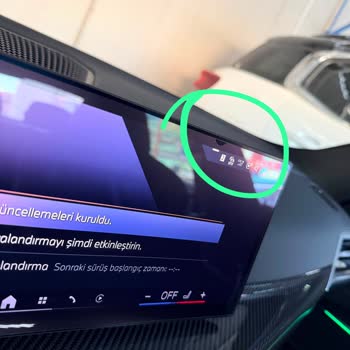 BMW Yetkili Serviste Koruma Filmi Kusurlu İşçilik Ve Fiziksel Hasar