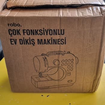 Hasarlı Paketli Çalışmayan Dikiş Makinesi, İade Kodu Alamadım