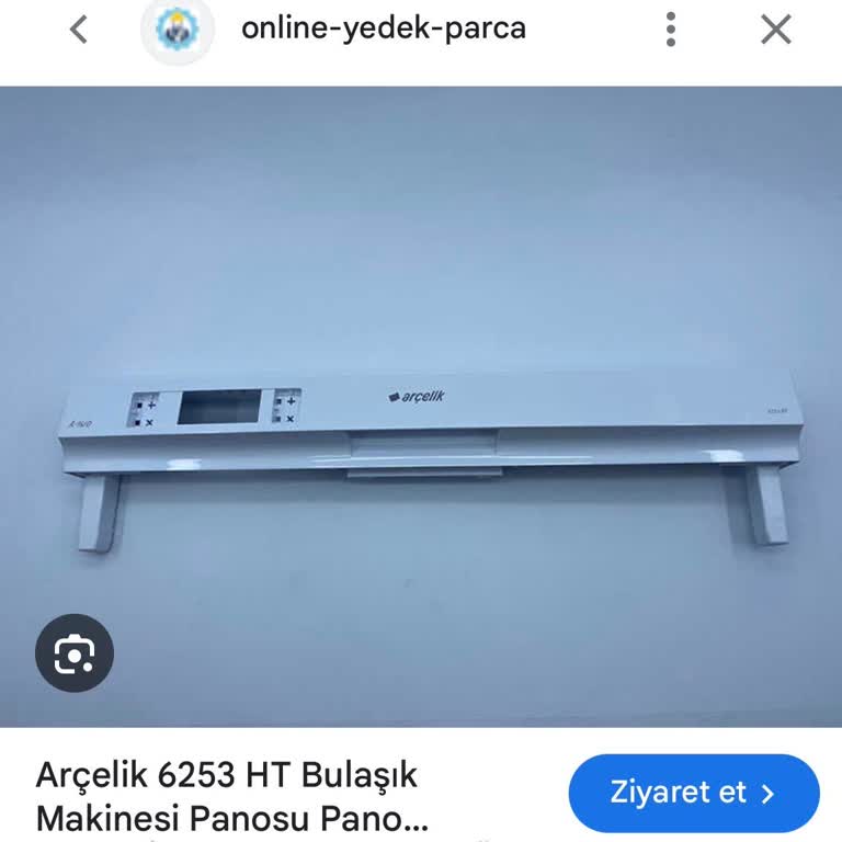Online-yedekparca.com Arçelik Bulaşık Makinesi Kapak Rengindeki Yanıltıcı Fotoğraf