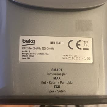 Servis Ütüyü Hasarlı Teslim Etti Ve 2500 TL Tamir Ücreti İstedi