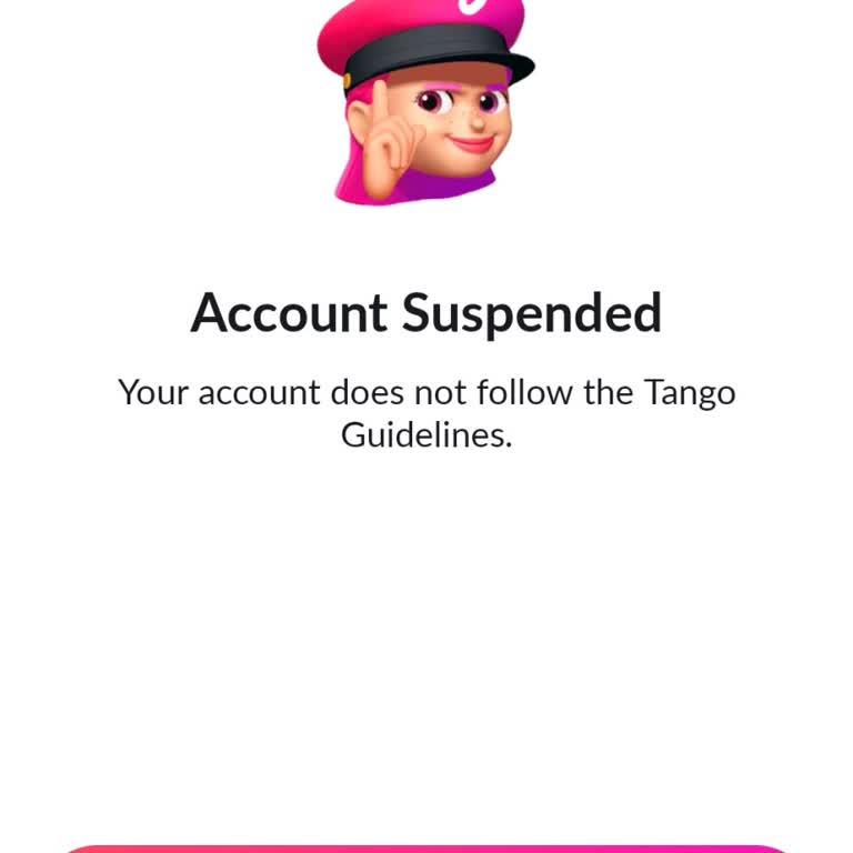 Appeal Against Unjust Account Suspension - Tango Live