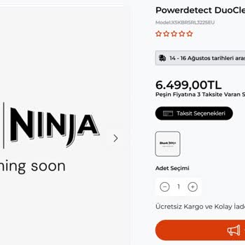 Shark Ninja Türkiye'den Yanlış Ürün Gönderimi Ve Hızlı Çözüm Talebi
