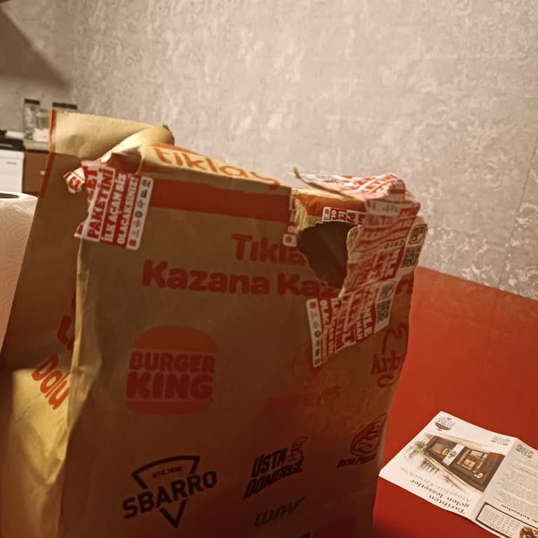 Yenisahra Mahallesi Arby’s Şubesinde Güvenlik Etiketlerine Rağmen Paket Yırtılması Hijyen Endişesi