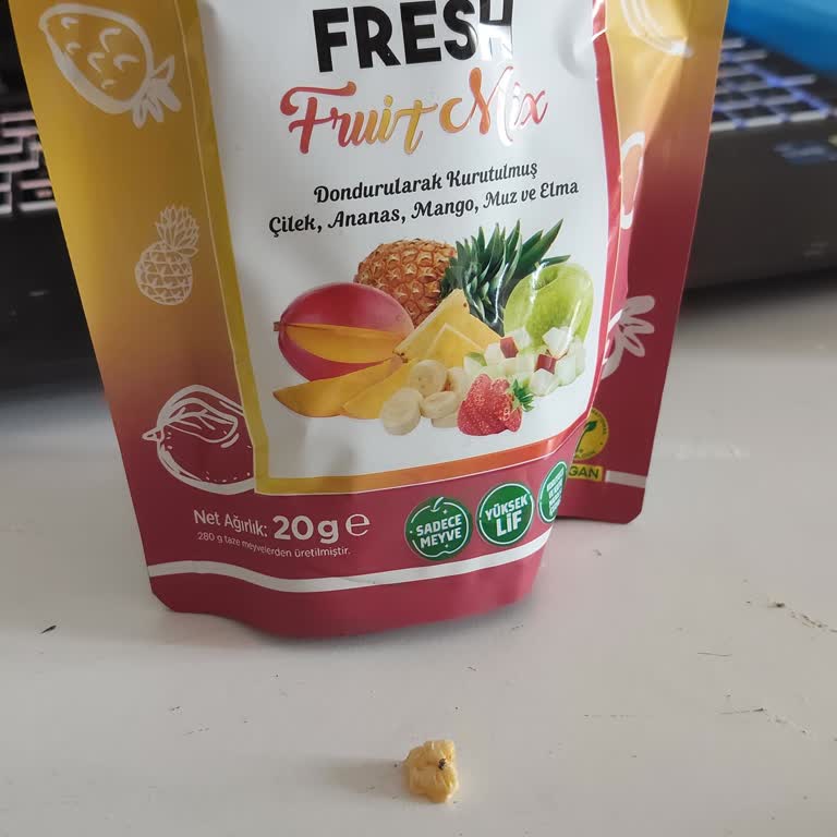 Pol's Freeze Fresh Fruit Mix Paketi İçinde Böcek Hijyen Ve Güvenlik Sorunu