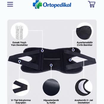 Ortopedikal.com Kalitesiz ve İlgisiz İki Adet Basit Dizlik Göndermişler