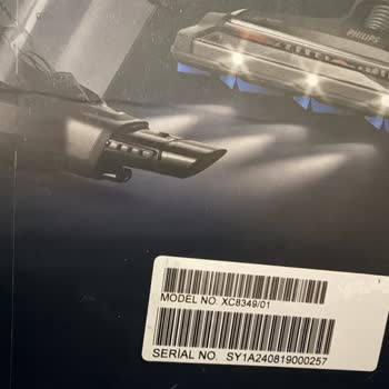 Philips Aqua Dikey Süpürge Aparat Parçası Aniden Kırıldı
