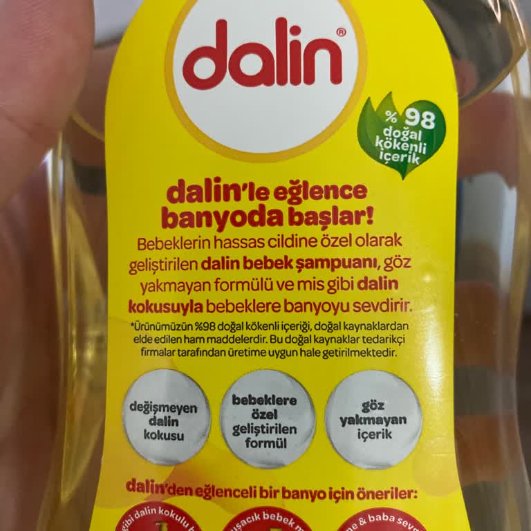 Dalin Bebek Şampuanı Göz Yakmayan İddiası Yanıltıcı Ve Gözleri Ağrıttı