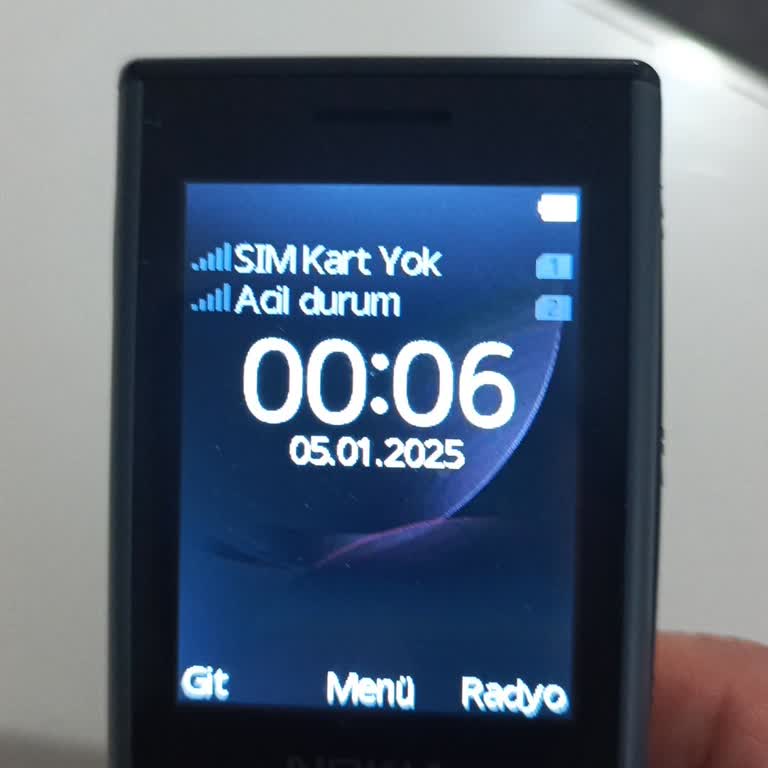 Sadece Acil Durum Şebekesi Gösteren Hattımda Çözüm Bekliyorum