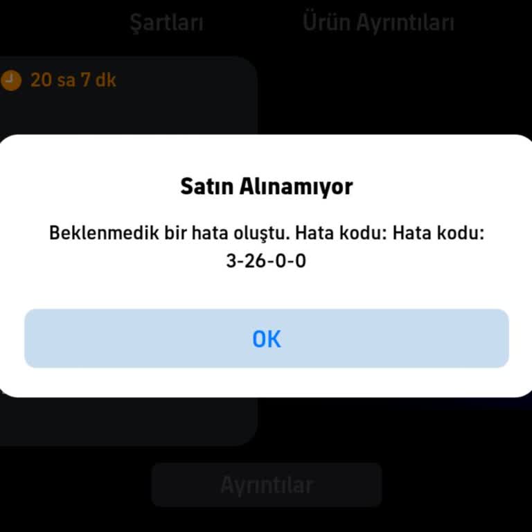 Efotball Mobile 2027'de MyClub Satın Alırken 3-26-0-0 Hata Kodu