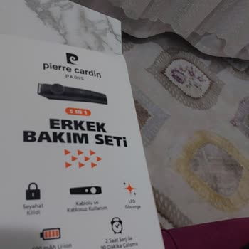 Cildimde Şiddetli Tahriş Ve Düşen Tıraş Başlığı Pierre Cardin Erkek Bakım Setinde