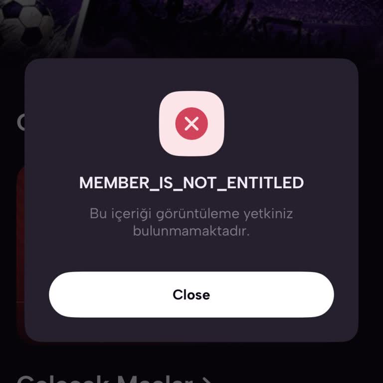 Spor Paketi Erişilemiyor, Ücret Ödedim Ve Destek Yok