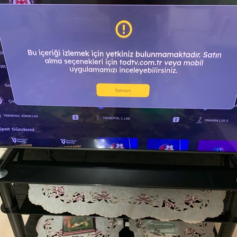 Ödenen Süper Lig Paketi Maçlara Erişilemiyor