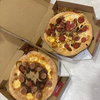 Domino's Adana Sarıçam Şahintepe Şubesinde Pizza Paketi Bozuk