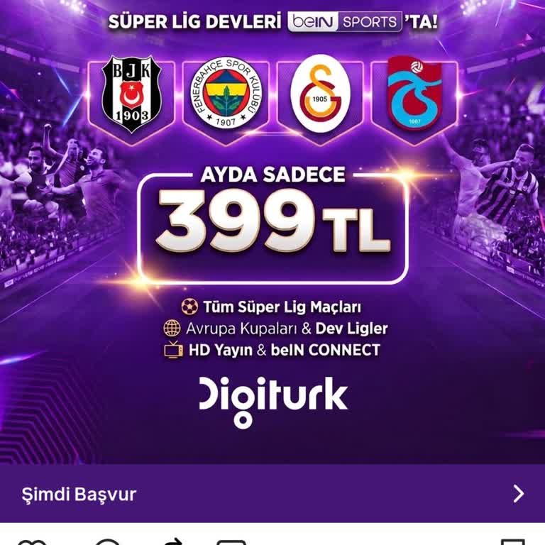 Yanıltıcı Reklam Ve Süper Lig Maçları Pakete Dahil Değil, İptal Ve İade Talebi
