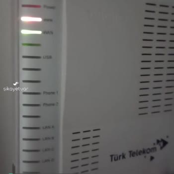Türk Telekom İnternet Kesintisi Yaşıyorum