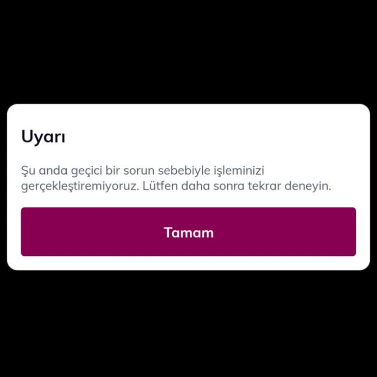 Şifre Yenileme Hatası Nedeniyle İnternet Ve Mobil Bankacılık Erişimim Engellendi
