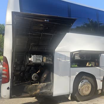 Akü Yangını Ve Yolcu Unutulmasıyla Tehlikeli Antalya-İstanbul Otobüs Yolculuğu