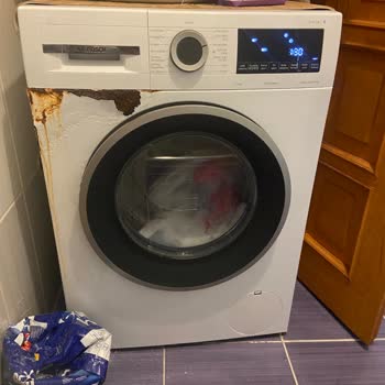 Bosch Çamaşır Makinesinde Boya Kabarması Ve Paslanma