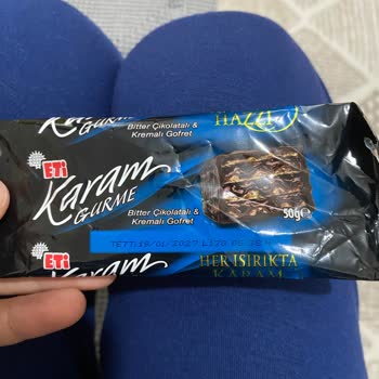 Eti Karam Ürünün Gofret Kısmı Eksik Ve Hatalı