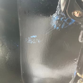 Siyah Aldığım Motosikletin Mavi Boya Kalıntılarıyla Yanıltılması