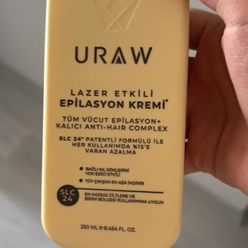 Uraw Lazer Etkili Tüy Dökücü Kremi Ciltte Şiddetli Yanma Ve Kabarcıklara Yol Açtı