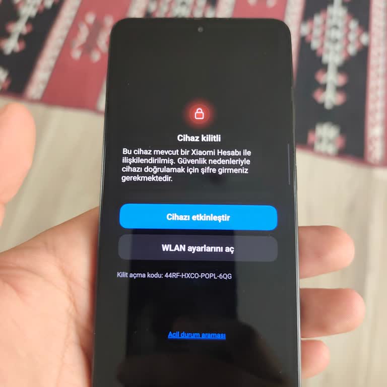 Evofone Mi Hesabı Kilidi ve Yanlış IMEI İddiası Nedeniyle Kullanılamayan Telefon