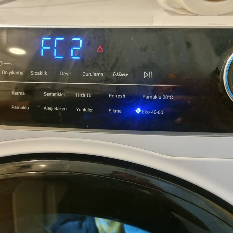 Haier Çamaşır Makinesinde FC2 Arızası Ve Parça Temini Gecikmesi