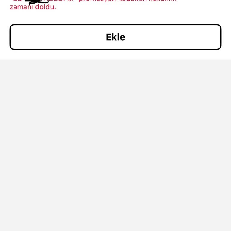 Doğum Günü Kuponu Süresi Dolmuş Gibi Görüntülenip Online Kullanılamıyor