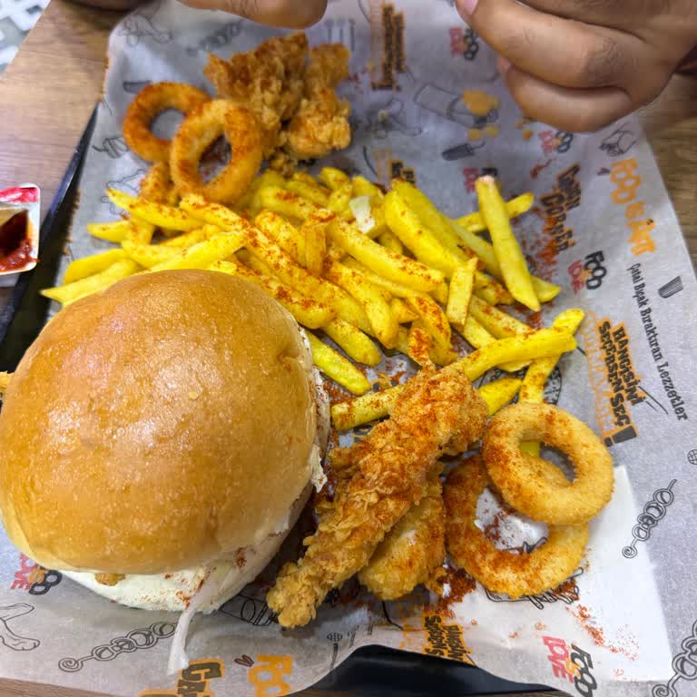 Cajun Corner Kadıköy’de El Yapımı Soğan Sözü Gerçek Olmadı