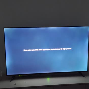 Ayıplı Televizyon Sinyal Yok Ve Işık Sızması Sorunu