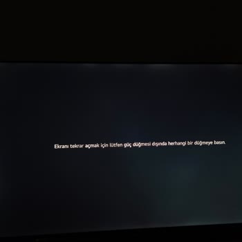 Ayıplı Televizyon Sinyal Yok Ve Işık Sızması Sorunu