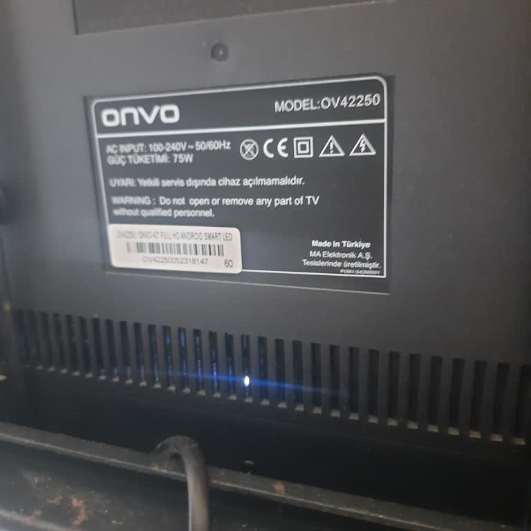 Onvo Ov42250 Android TV’de Sürekli Görüntü Kesintisi Ve Uygulama Çökmesi
